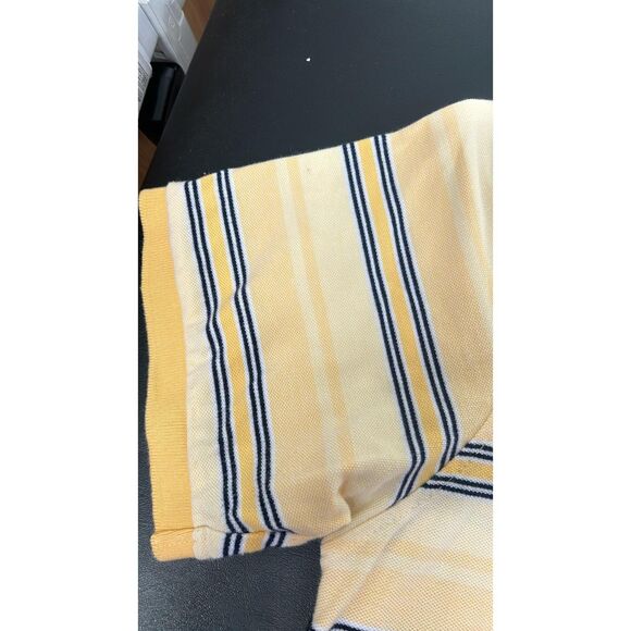 Men's Short Sleeve Polo Shirt Izod Yellow XL - Picture 4 of 4